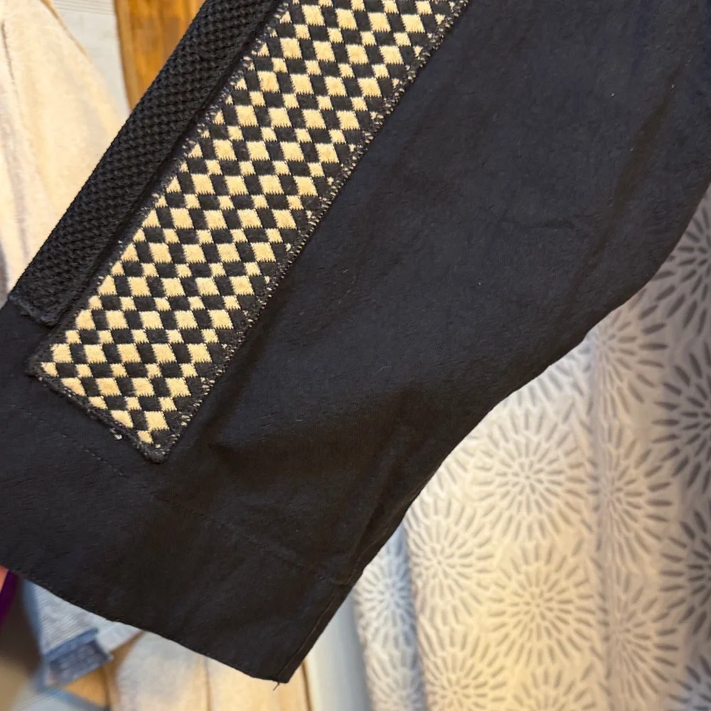 John Mark Multicolor Patchwork Women's Blazer - Picture 6 of 9